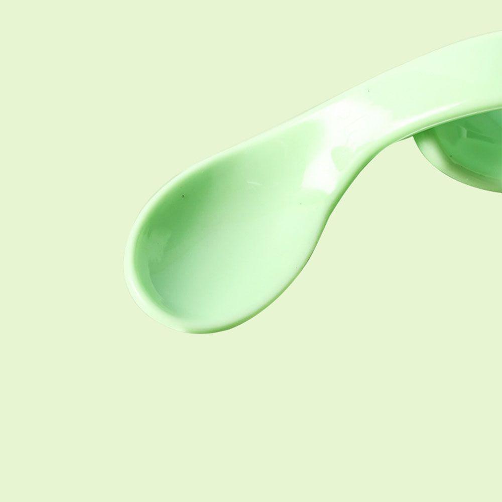 To Eat Training Antislip Utensils Solid Color Twist Fork Spoon Suit Baby 2Pcs/Set Infant Training