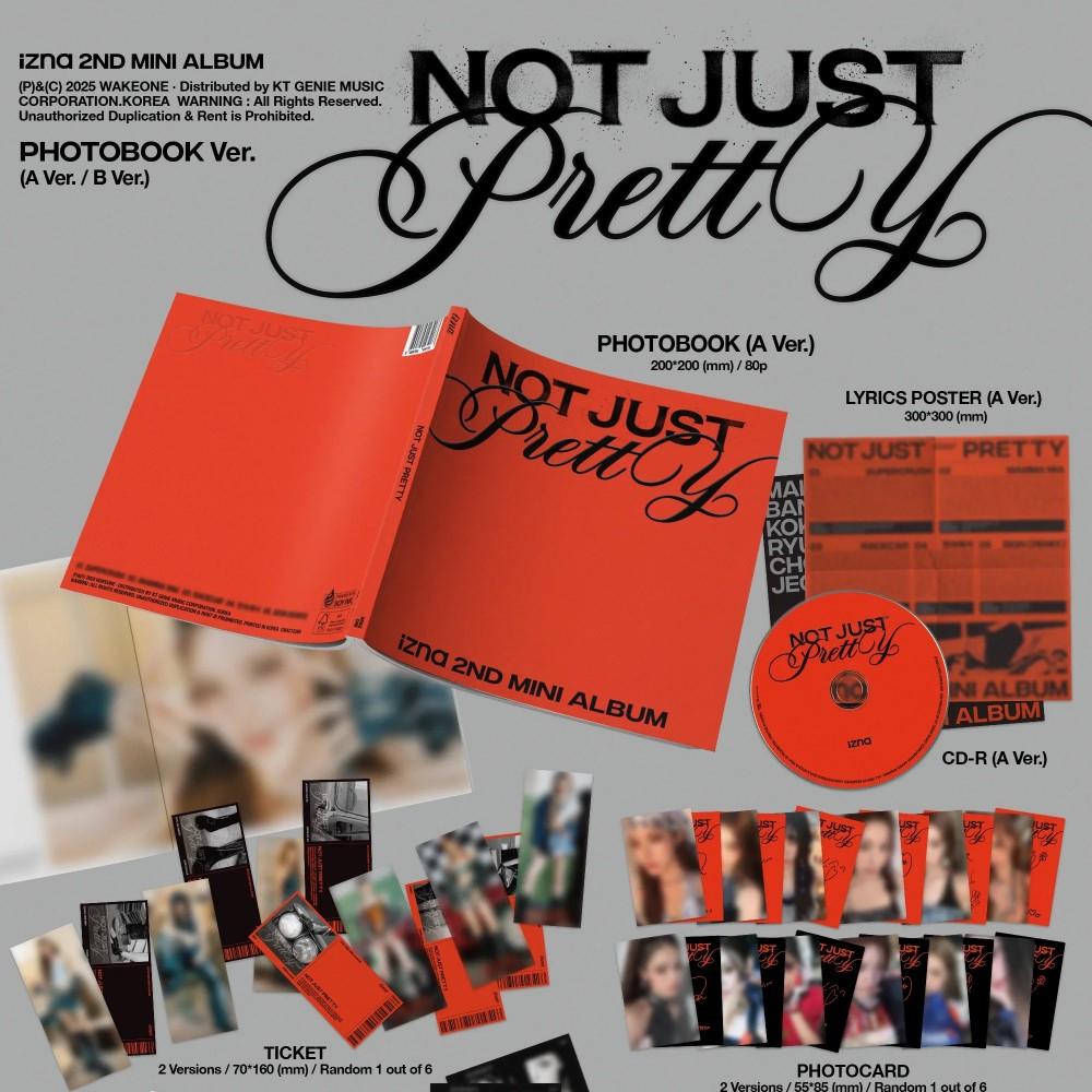 (PRE-ORDER)izna - [NOT JUST PRETTY] 2nd Mini Album PHOTOBOOK
