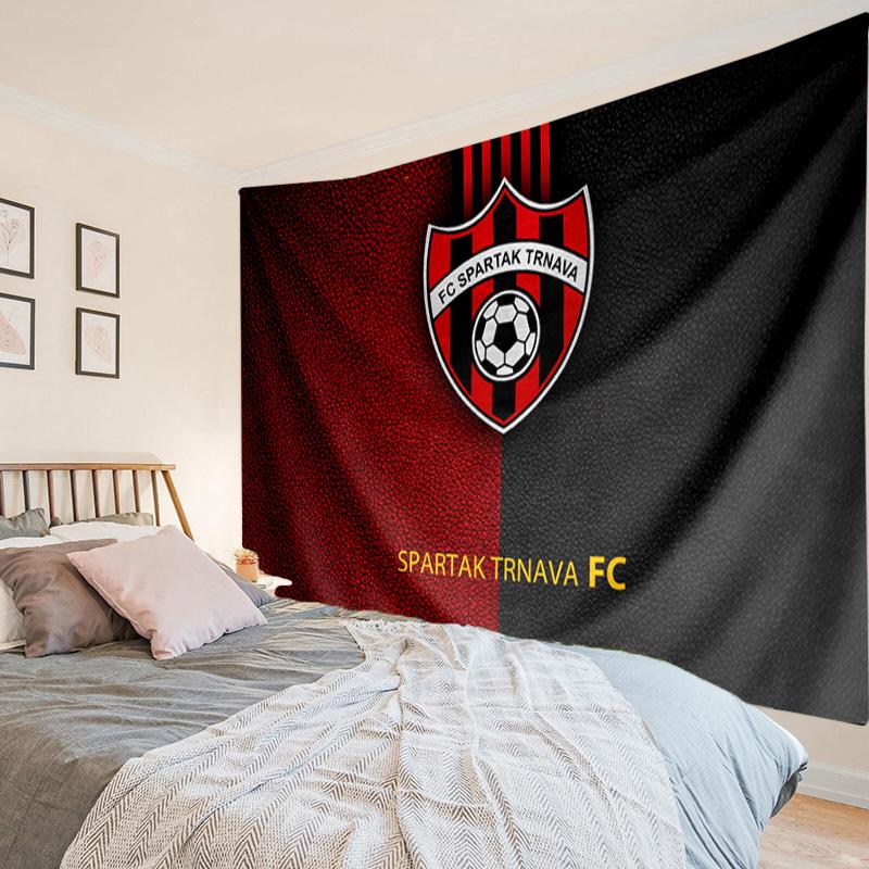 1PC FC Spartak Trnava Tapestry Hanging for Bedroom,Livingroom, Playroom,Decor Art Room Wall Tapestry Holiday and Birthday Gifts