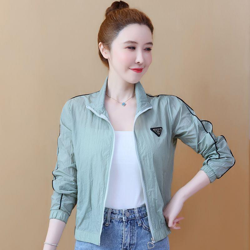 WTEMPO Женская короткая куртка, защитная одежда от солнца, тонкое летнее дышащее повседневное пальто с защитой от ультрафиолета, женское