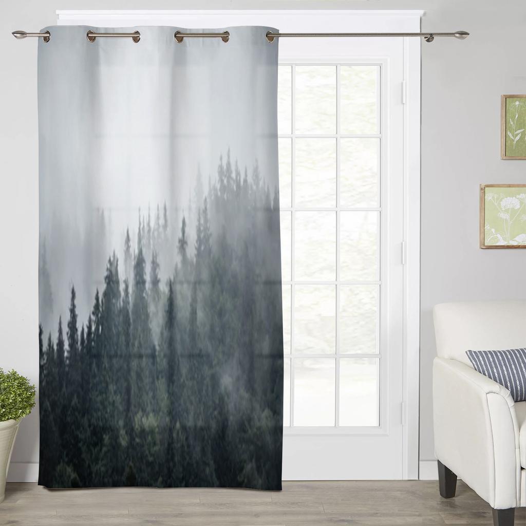 Травяной фон бабочка оконные шторы для гостиной спальни роскошные современные кухонные шторы тканевые шторы