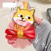 Hand-Crank Fan Cartoon Handheld Fan Cute Animal Shapes Portable Pocket Fan for Picnics Living Rooms Travel