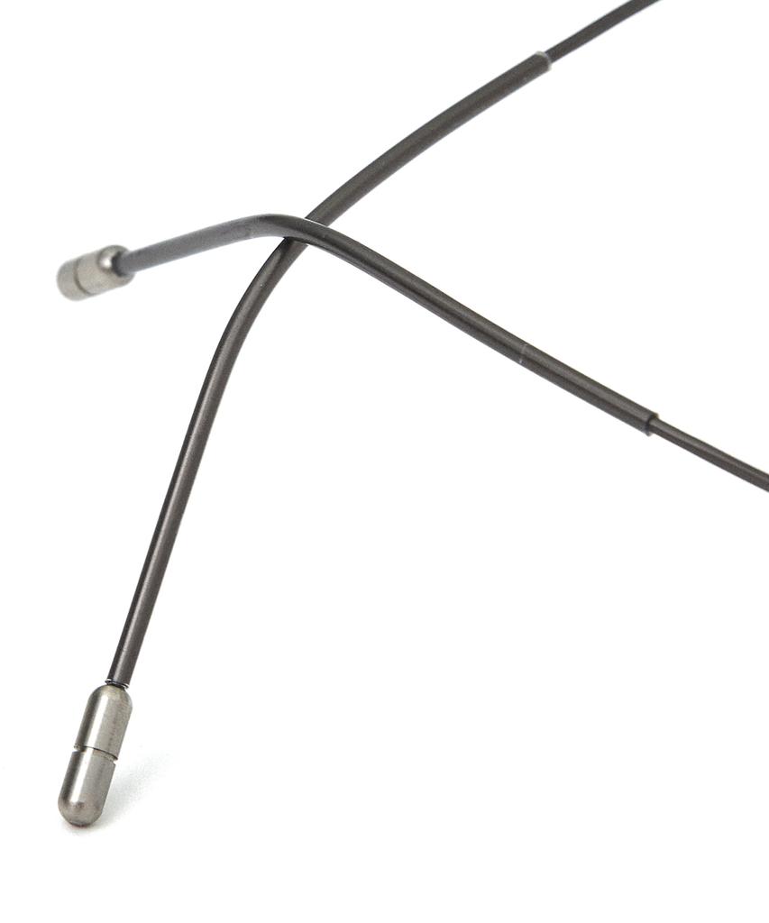 Очки Loulou R Eye 181 Круглые на шарнирах 50 Серые