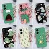 Чехол для Realme C33 C35 C55 C20 C30 Realme GT Neo 2 3 5 с милым мультяшным узором, матовый жидкий силиконовый мягкий чехол для OPPO Realme Coque Fundas, бампер