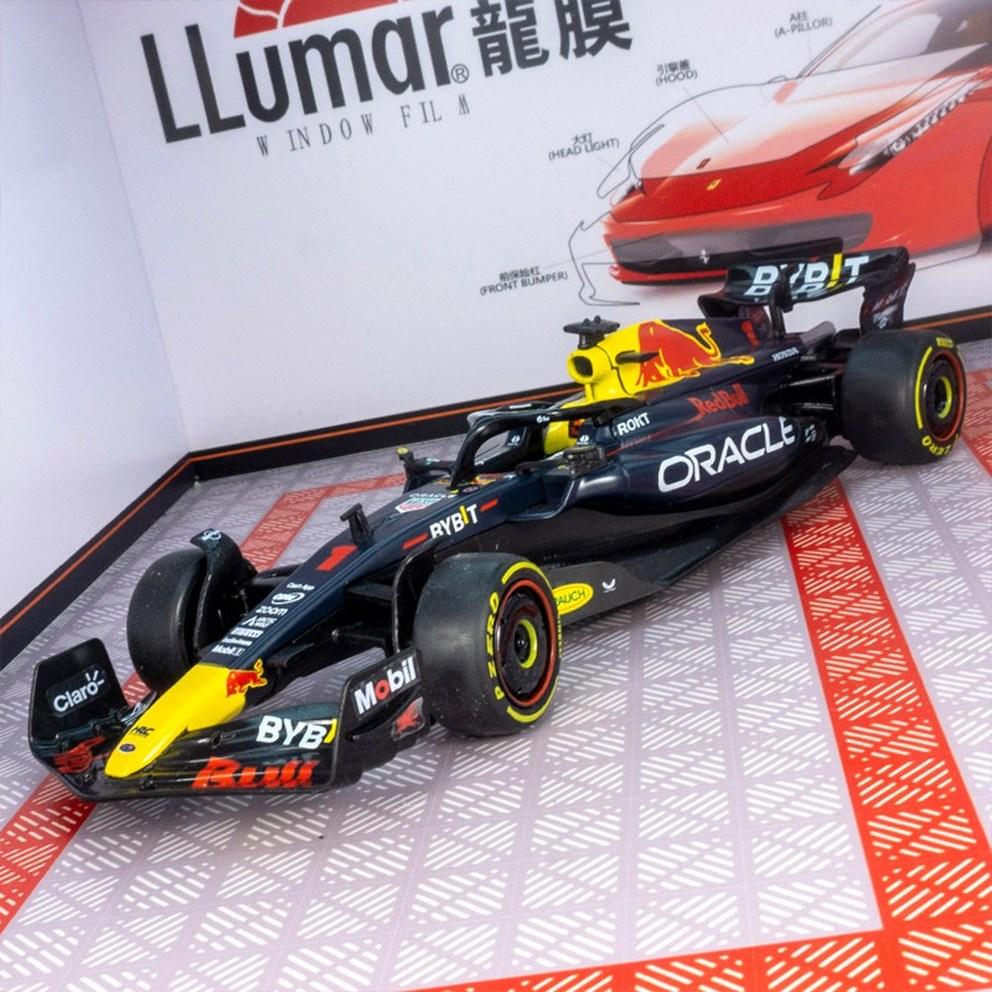 Red Bull Racing RB19 F1 Формула 1:Модель автомобиля из литого сплава в масштабе 1:24, фигурка для демонстрации