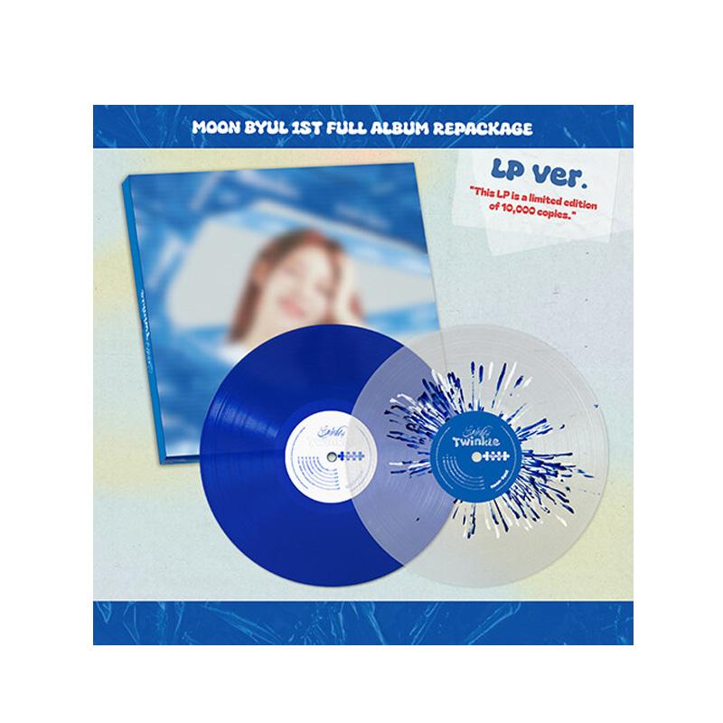 Мунбёль (MAMAMOO) Переиздание первого альбома Starlit группы Twinkle [Blue & White Splatter 2LP][LIMITED]