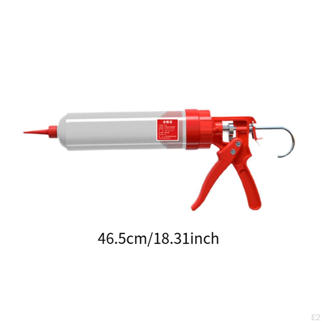 Инструмент для нанесения герметика-колбасы Ручное склеивание 650 мл Экономия усилий Удобный захват Портативный Ручной привод для