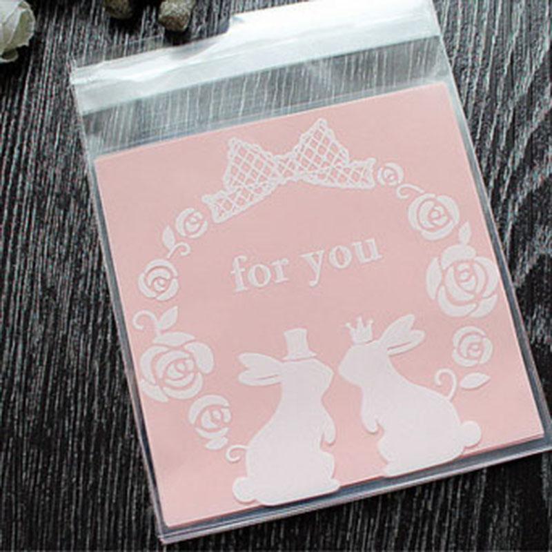 50 шт. милые мультяшные монстры печенье конфеты самоклеящиеся пластиковые пакеты для печенья закуски выпечка упаковка принадлежности рождественский декор