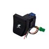 Blue Led Light Bar Push Switch 12V Power ON-OFF Button Car Momentary ON-OFF Switch for Toyota RAV4 XSE XLE Trail 2019-2025