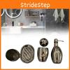 Steel Stainless Bathroom Set Storage Lotion Bottle Washbasin Cup Tool Durable