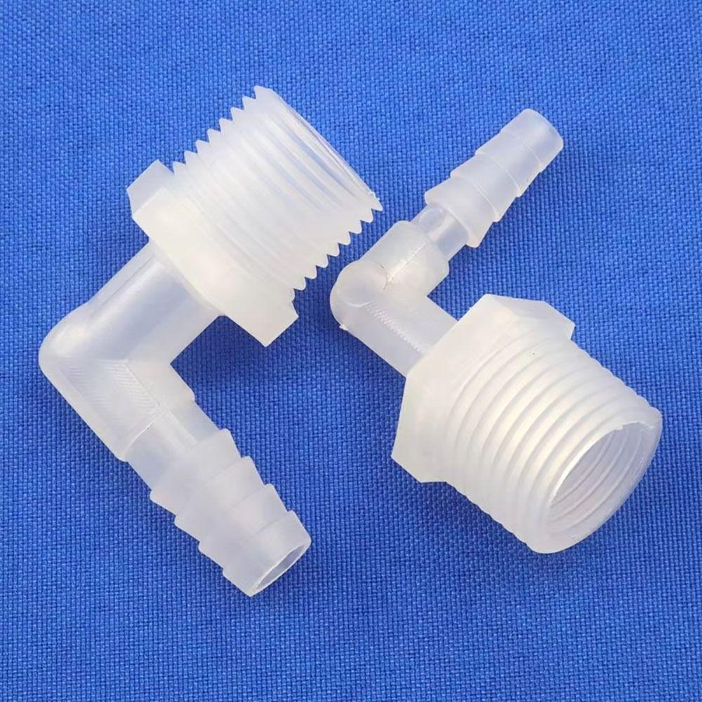 10Pcs PP PE Pagoda Elbow Connector Plastic Hose Fittings for Aquarium Fish Tank Fittings