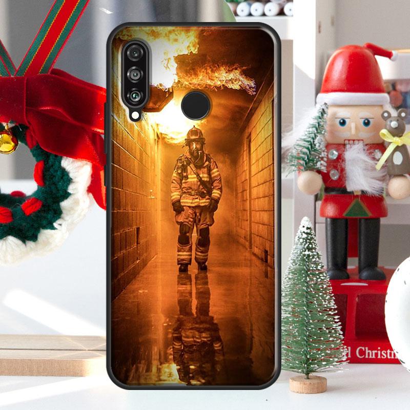 Firefighter Heroes Fireman Cool For Huawei Nova 5T 9 10 SE 7i 8i 11i 12i Y73 Y72 Y61 Y91 Y60 Y70 Y90 P20 P40 P30 Lite Case