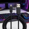 Запасной кабель для мыши PVC USB на Type C для игровой мыши Gladius II ROG Spatha
