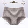 Женские трусы средней талии, однотонные, хлопковые, приподнятые, хорошо пропускают воздух, эластичные, быстросохнущие, спортивные