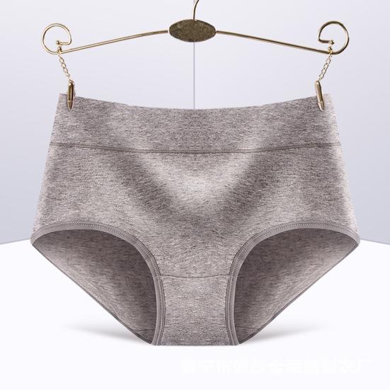 Женские трусы средней талии, однотонные, хлопковые, приподнятые, хорошо пропускают воздух, эластичные, быстросохнущие, спортивные