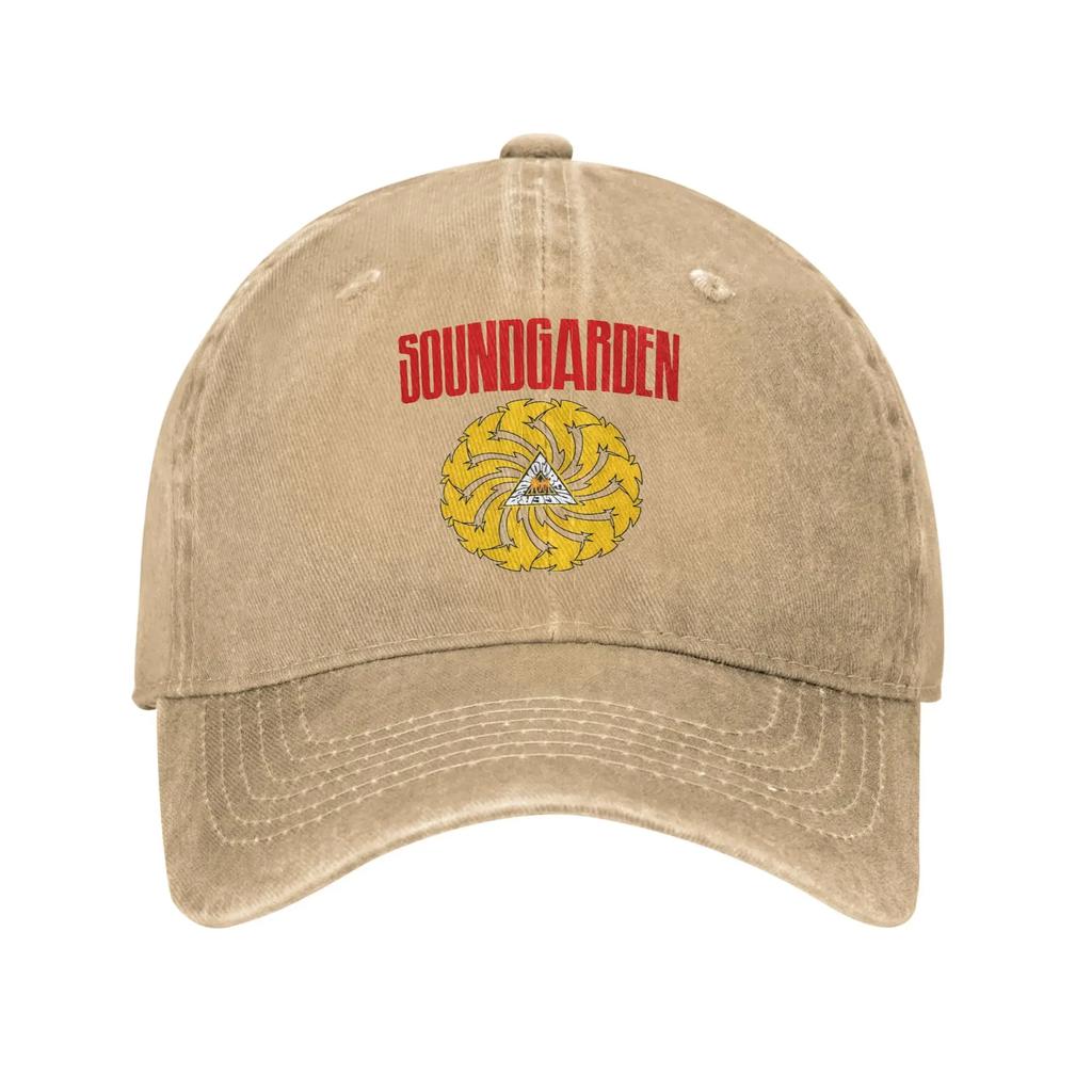 Кепка-бейсболка с логотипом Soundgarden Sun Дизайн для пары Женская Тракер Летняя Уличная Одежда Для спорта на открытом воздухе Оптовая продажа Бейсболок