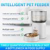WiFi-Controlled Smart Pet Feeder 3L Automatic Cat Food Dispenser Eco-Friendly Stainless Steel Remote Camera Plastic