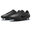Nike Tiempo Legend 9 Elite FG Black Men Sneakers Dark-Smoke-Grey Light-Photo-Blue CZ8482-001