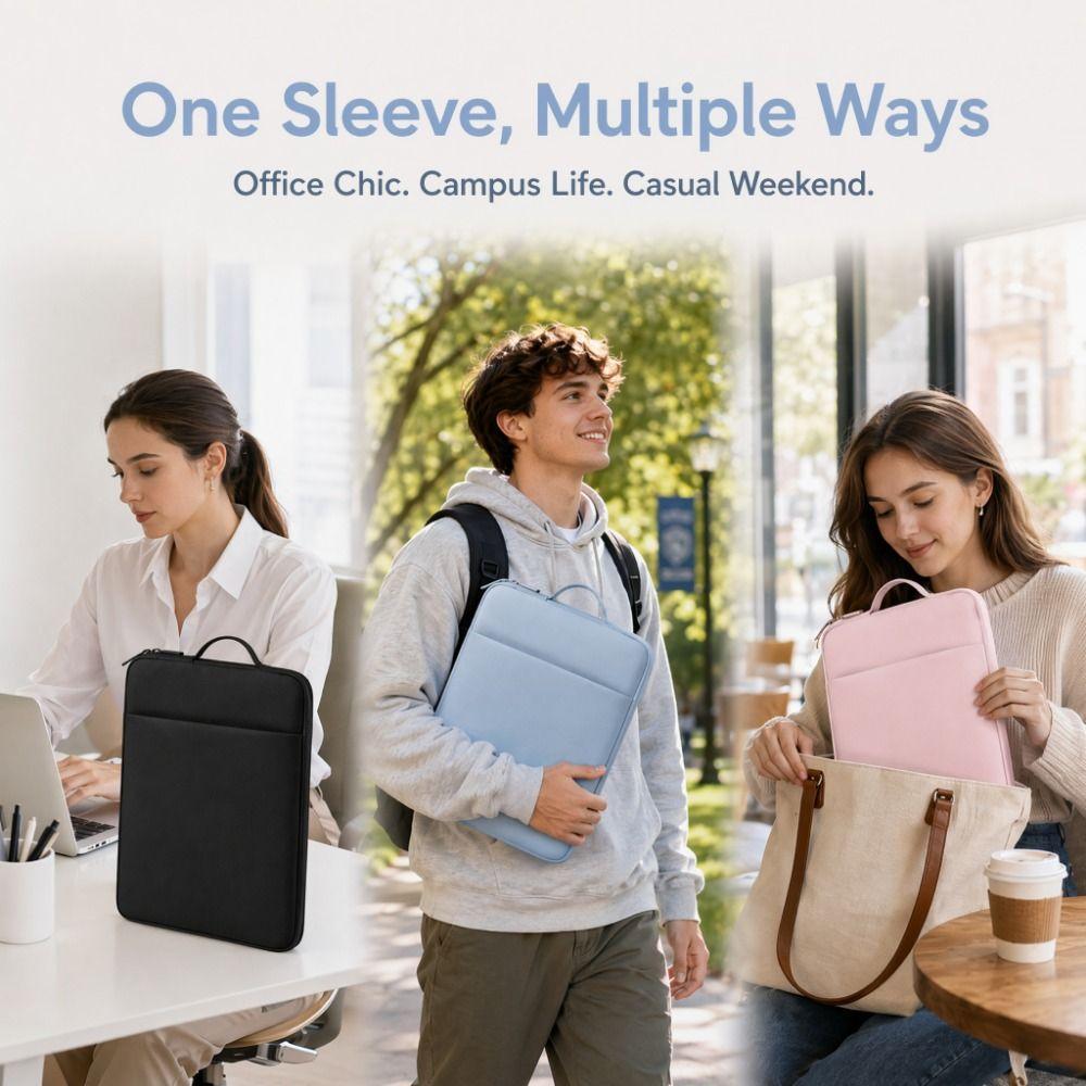 11-15.6 Inch Tablet Bag Sleeve Shockproof Tablet Cases Portable Laptop Inner Bag Travel Use