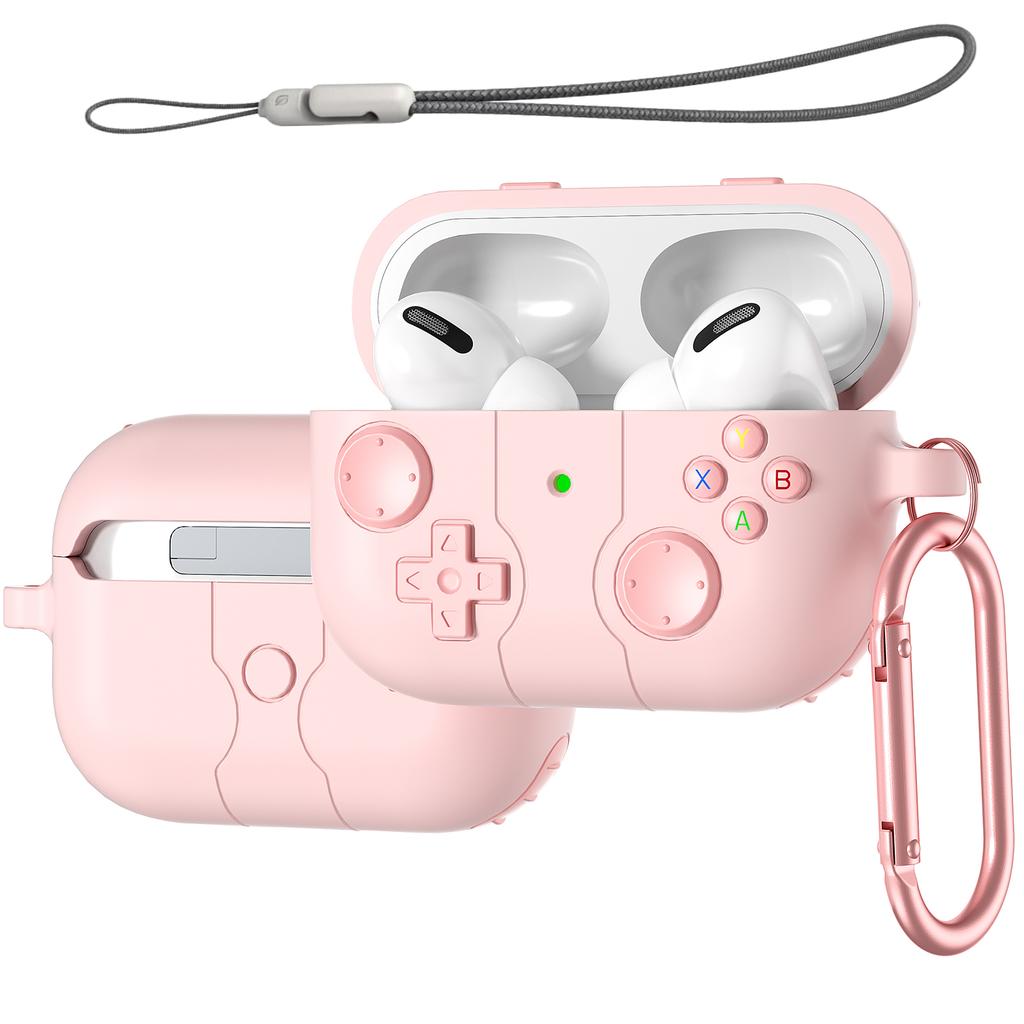 Для Airpods Pro 3/Pro 2/4 Чехол-накладка Дизайн игровой консоли Чехол для AirPod 4 Силиконовый защитный чехол для Apple AirPods Pro 3/Pro 2