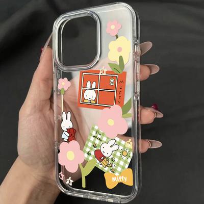 Акриловый чехол для телефона для iPhone 11 13 16 ProMax Чехол iPhone 13 14 15 ProMax 12 13 ProMax Чехол Samsung A55 A05S A54 A06 S22 A15 S23 A12 A22 A52S Мультяшный