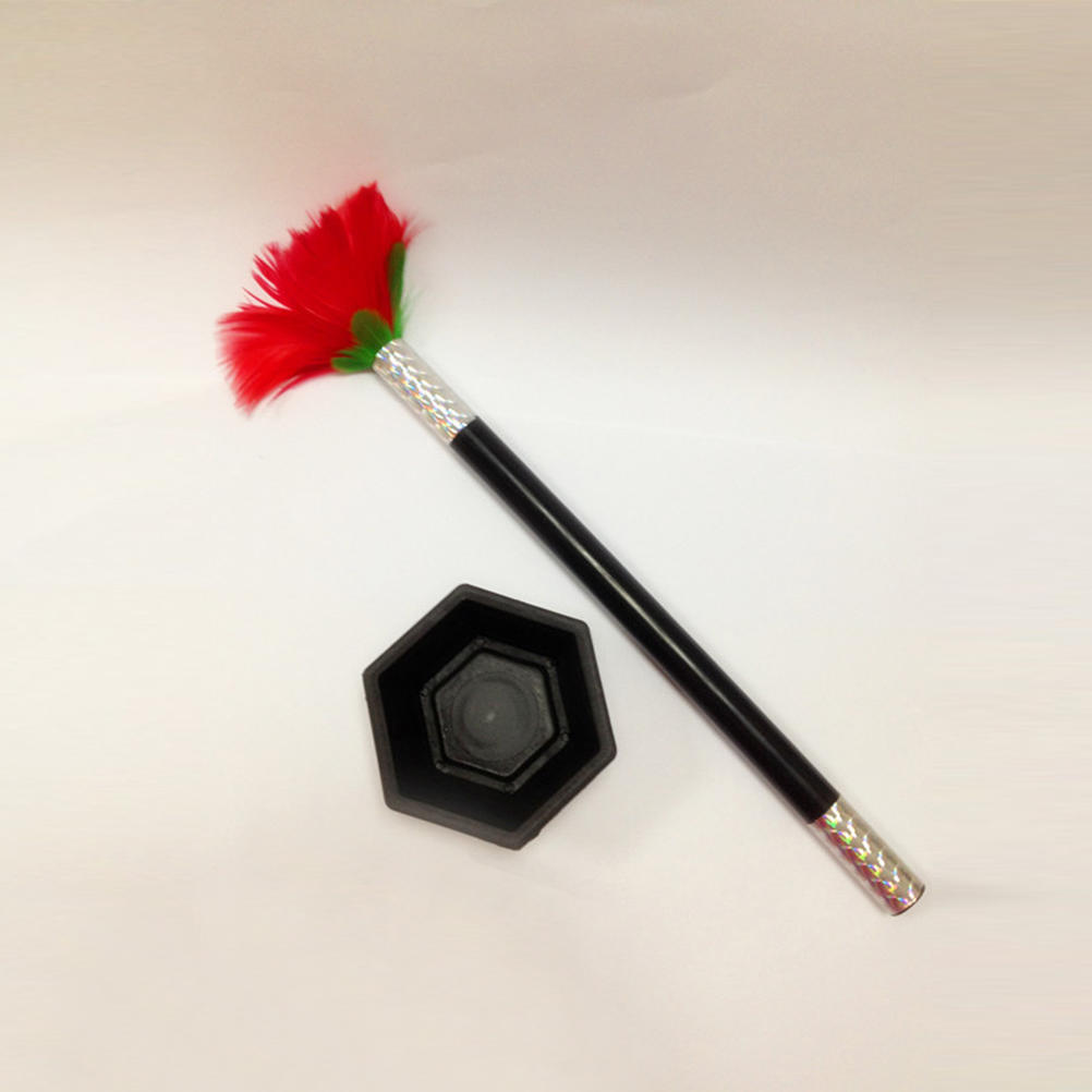 Comedy Magic Wand To Flower Magic Trick Kid Show Prop Toys Kid Gift