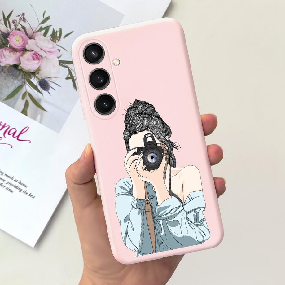 For Galaxy F15 5G Case Samsung M15 5G Back Cover Ultra Soft TPU Bumper Funda For Samsung Galaxy F15 5G M15 5G Silicone Coque Bag