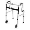 Senior Folding Walker with Arm Support 8 Levels Height Adjustable Multiple Modes Portable Folding Walker for Disabled Elderly