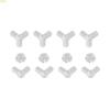 4PCS Furniture Edge & Corner Protectors - Flexible PVC Cushioning Guards, Ideal for Nursery & Home Safety (Side Table Compatible