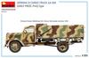 Miniart 1/35 scale German 3-ton Cargo Truck 3,6-36S Early Model PmQ Type Plastic Model MA35445