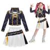 Anime Movie Kids Kpop Demon Hunter Cosplay Rumi Zoey Mira Cosplay Suit Clothes KPop Rumi Zoey Cosplay Costume 3D Print Costume