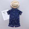 Children's Pajamas Summer Short-sleeved T Shirt + Shorts Casual Set Kids Pyjamas Boys Girls Pajamas Baby Sleepers Sleepwear 1-6T