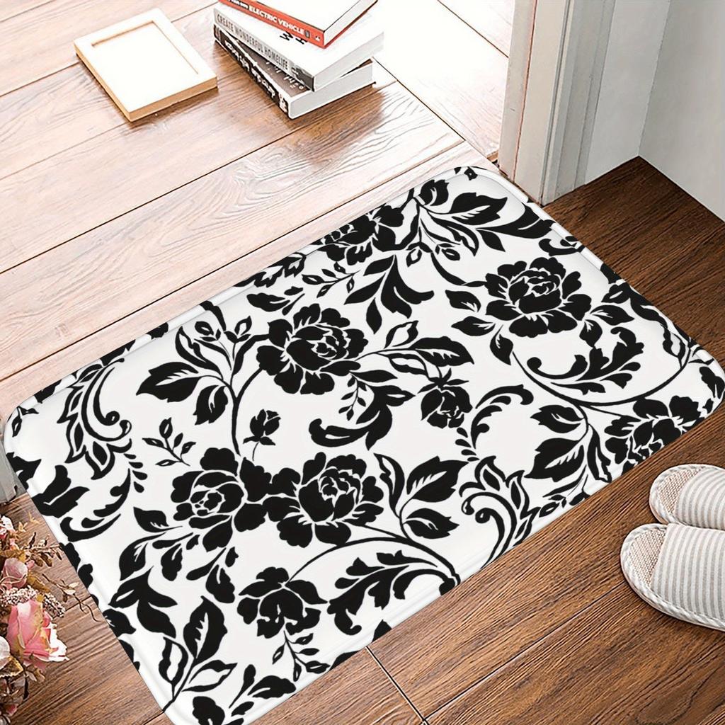 1PC Buttle Tea Hamster Kitchen Rug Non-Slip Door Mat Pop design Bathroom Rug Bath Mat Carpet for Home Sink Laundry ecoreeree