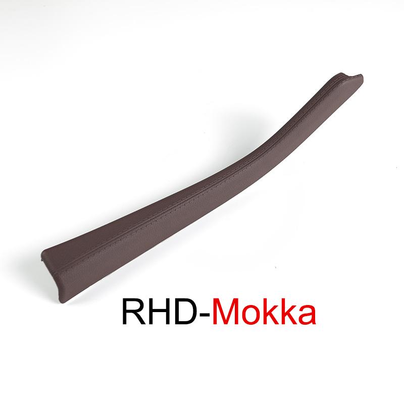 LHD RHD For BMW 5 Series F10 F11 Center Console Side Gear Protection Strip 520 525 528 Saddle Armrest Box Decorative Strip