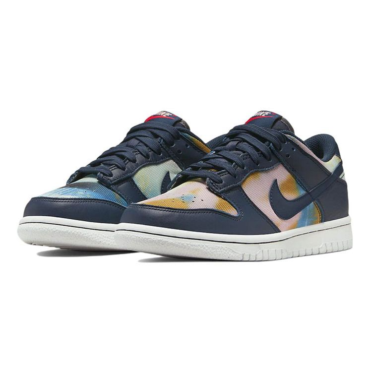 Nike Dunk Low SE GS Graffiti - Детские кроссовки Obsidian Multi-Color Summit-White Sport-Grey DM1051-400