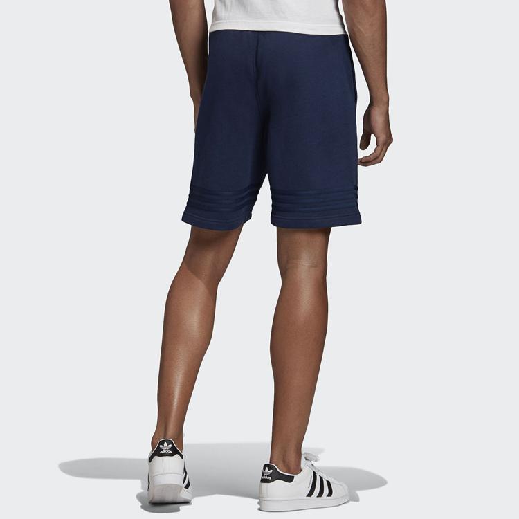 Adidas Originals Trefoil Casual Shorts Men Bottoms Navy-Blue FM3925