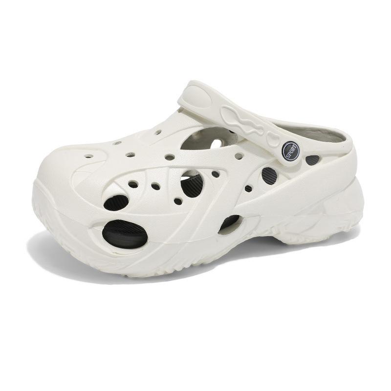 Новые летние тапочки мужские летние туфли для дома легкие домашние сандалии на толстой подошве с увеличенной высотой