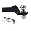 FANAHOKO Hitch Member Ball Mount Hitch Ball with Hitch Pin for Square Vehicles + 2-Inch