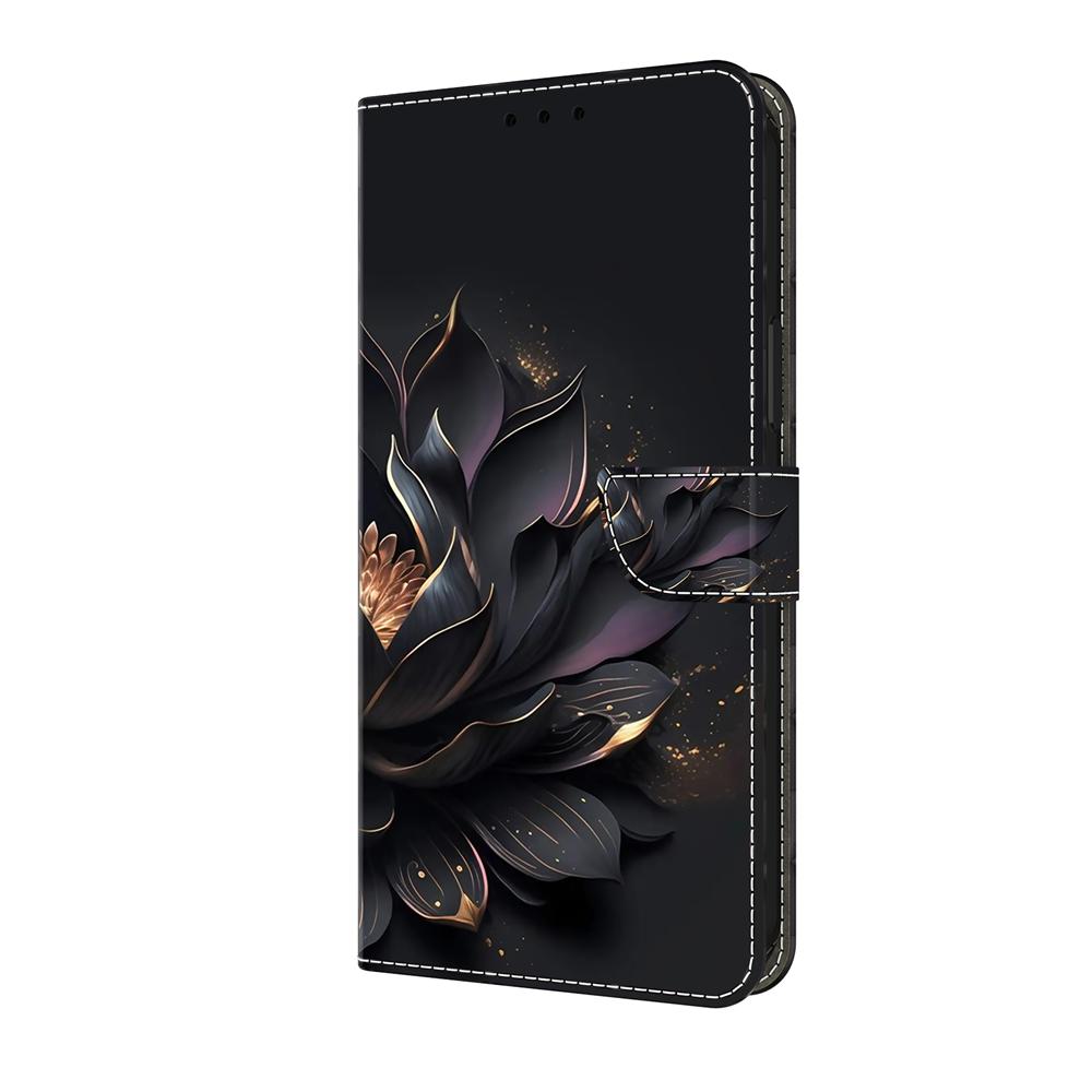 Чехол для мобильного телефона с рисунком фиолетового лотоса для iPhone Samsung Xiaomi Redmi Motorola Nokia Sony LG кожаный чехол