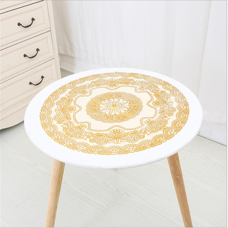 Аметистовая утолщенная скатерть круглая квадратная не стирающаяся маслостойкая скатерть противоскользящая крышка обеденного стола