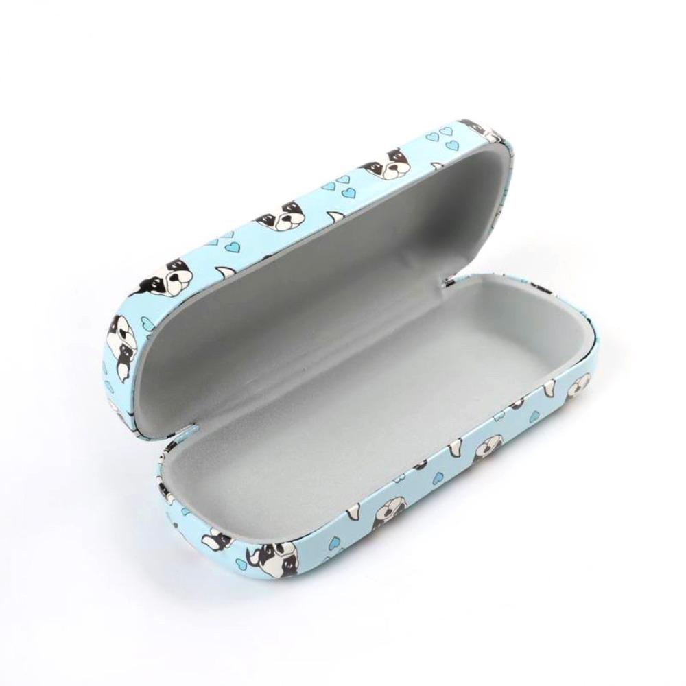 Hard Shell Glasses Box PU Leather Sunglasses Holder Portable Glasses Storage Case  Men
