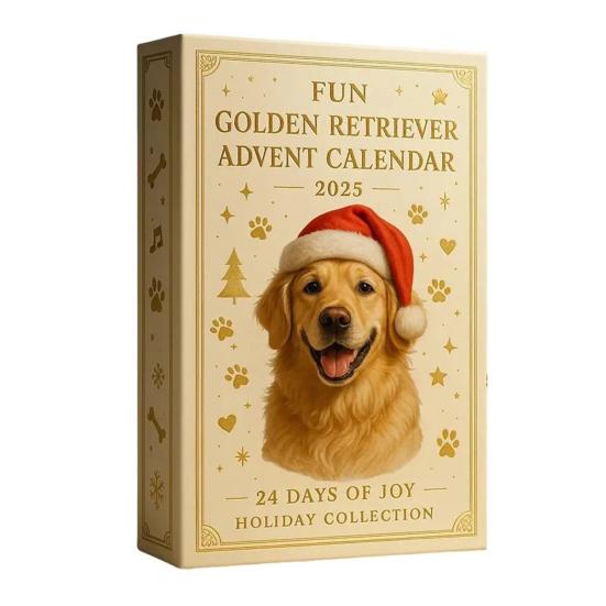Собачий адвент-календарь 2025 24 дня Милые собачьи украшения Лабрадор Немецкий