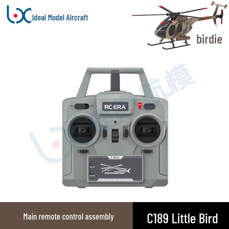 RCERA Remote Control C189 Little Bird MD500 Helicopter Spare Parts Collection Model Aircraft