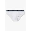 Emporio Armani Мужской набор из 2 шт. однотонных эластичных боксеров из вискозы 0815311028 0815311029
