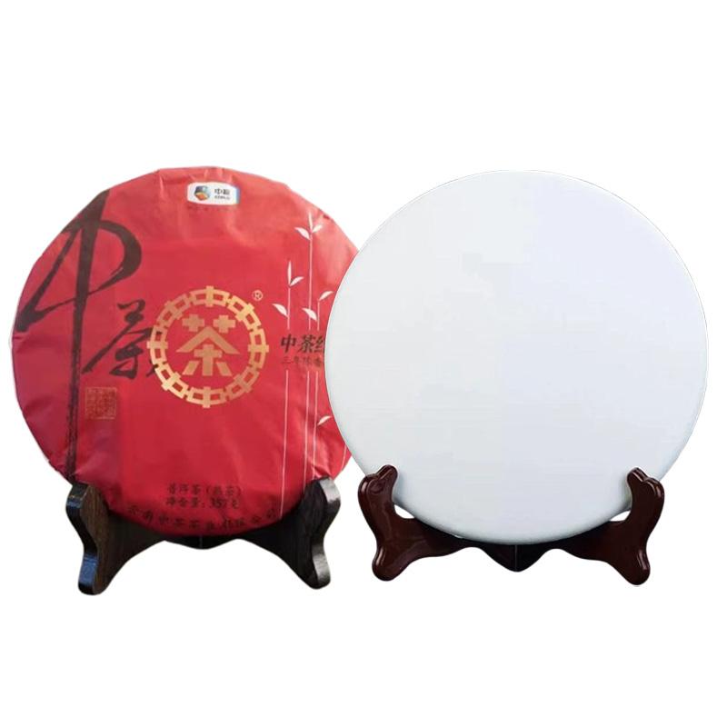 357 г китайский чай пуэр из провинции Юньнань, модель для самостоятельной свадебной вечеринки, антикварная полка, украшение с узором, без упаковки, модель