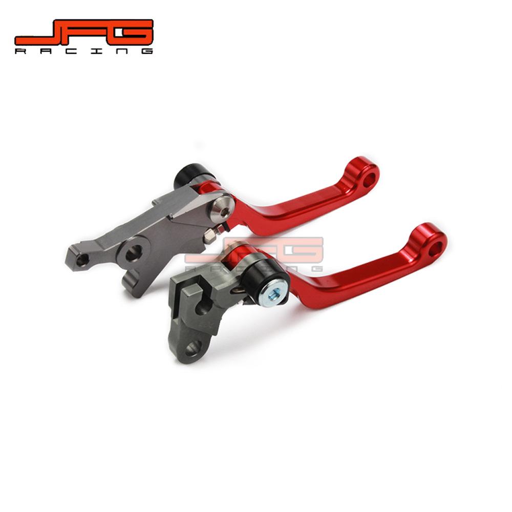 CRF250L/M 12-16 Алюминиевые рычаги тормоза и сцепления CNC 'Бычьи рога' для внедорожных мотоциклов