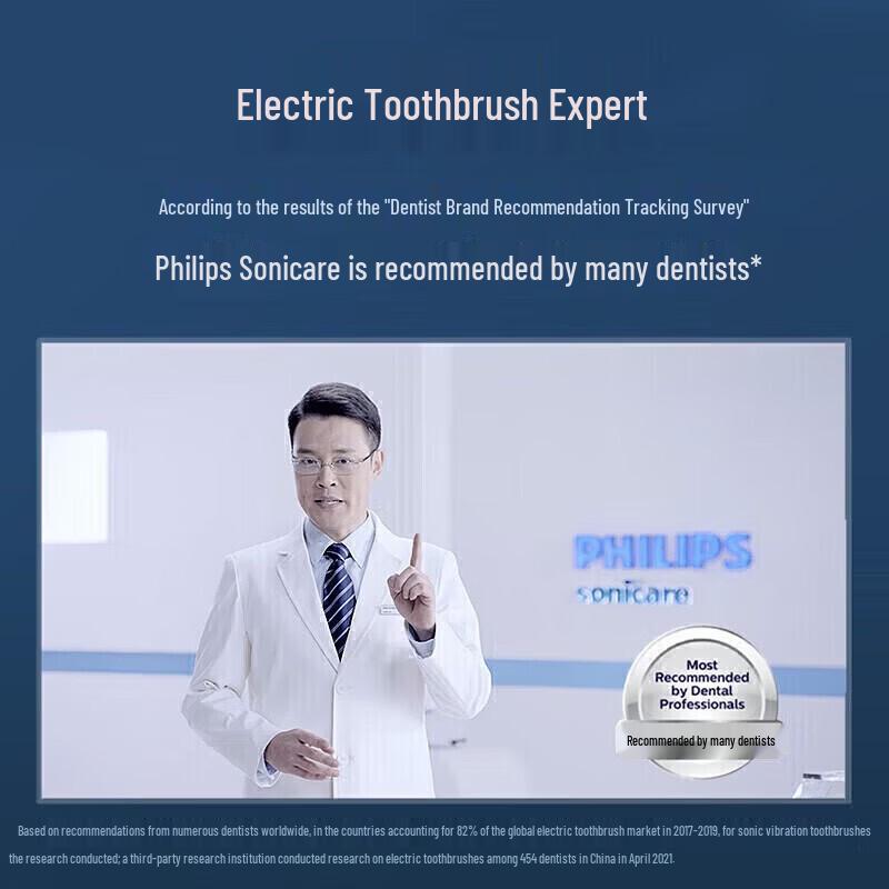 Philips Sonic Electric Toothbrush with UV Sterilization Travel Case CN plug (adapter included)