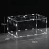 Anti-Escape Reptile Habitat Clear Spider Feeding Case Durable Lizard Breeding Box  for Chameleon