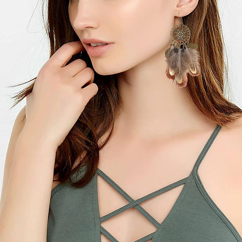 20pcs Pheasant Chicken Feathers Diy Earrings Jewelry Making Dream Catcher Wedding Centerpiece Decor Crafts Material Accessories