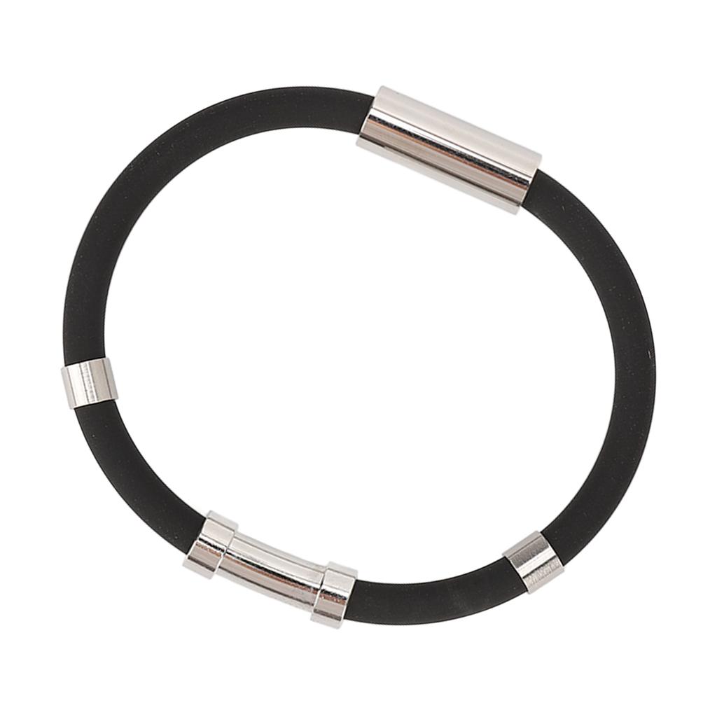 Anti Static Bracelet with Four Rings Silicone Eliminate Body Static Anti Static Wristband for Sports Winter